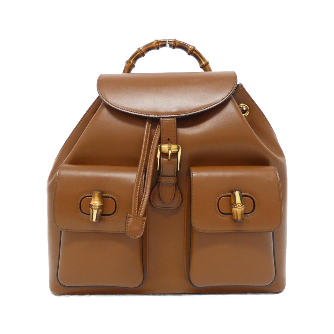 Gucci Backpack Leather Leather Backpack