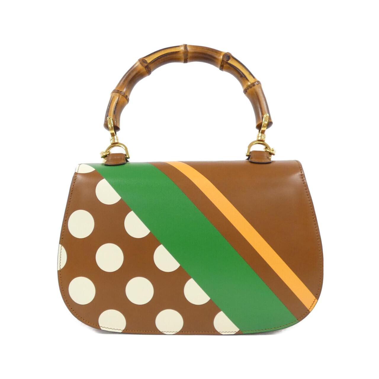 Gucci Bamboo Bag Leather Travel Bag