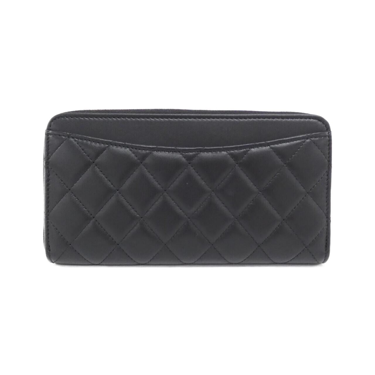Chanel Timeless Classic Line Lambskin Long Wallet