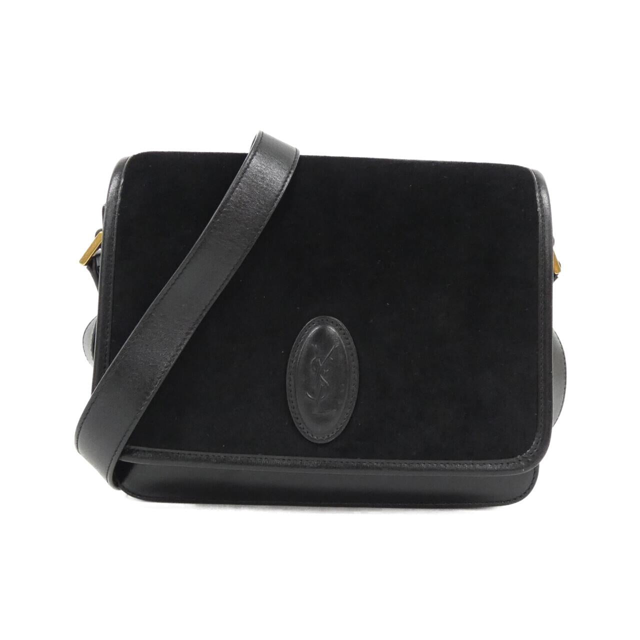 YSL Saint Laurent Shoulder Bag Leather Suede
