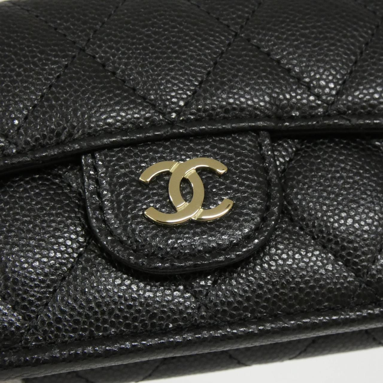 Chanel Timeless Classic Caviar Skin Wallet