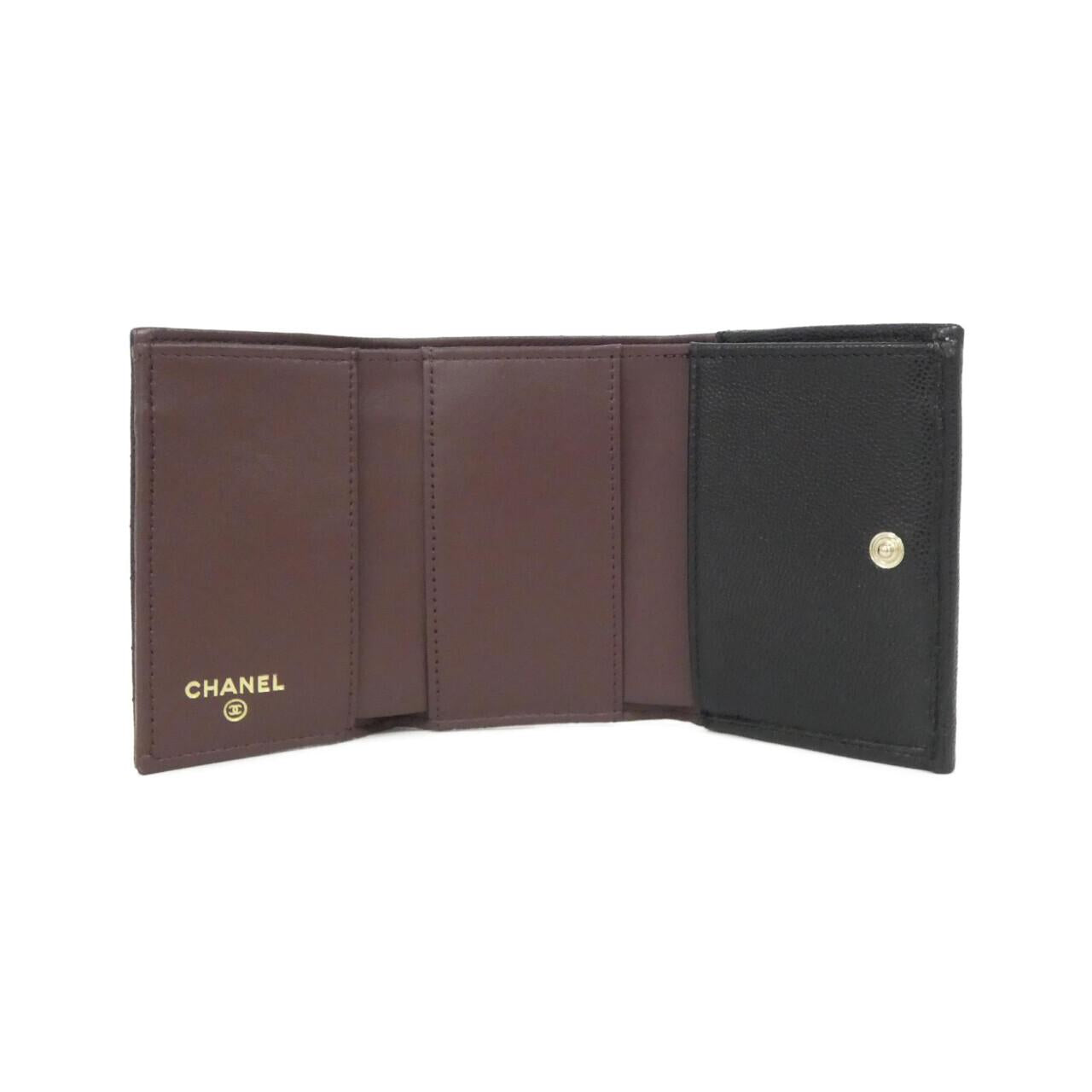 Chanel Timeless Classic Caviar Skin Wallet