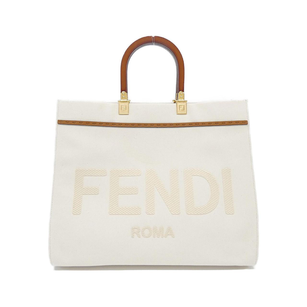 Fendi Sunshine Bag Canvas Medium Travel Bag