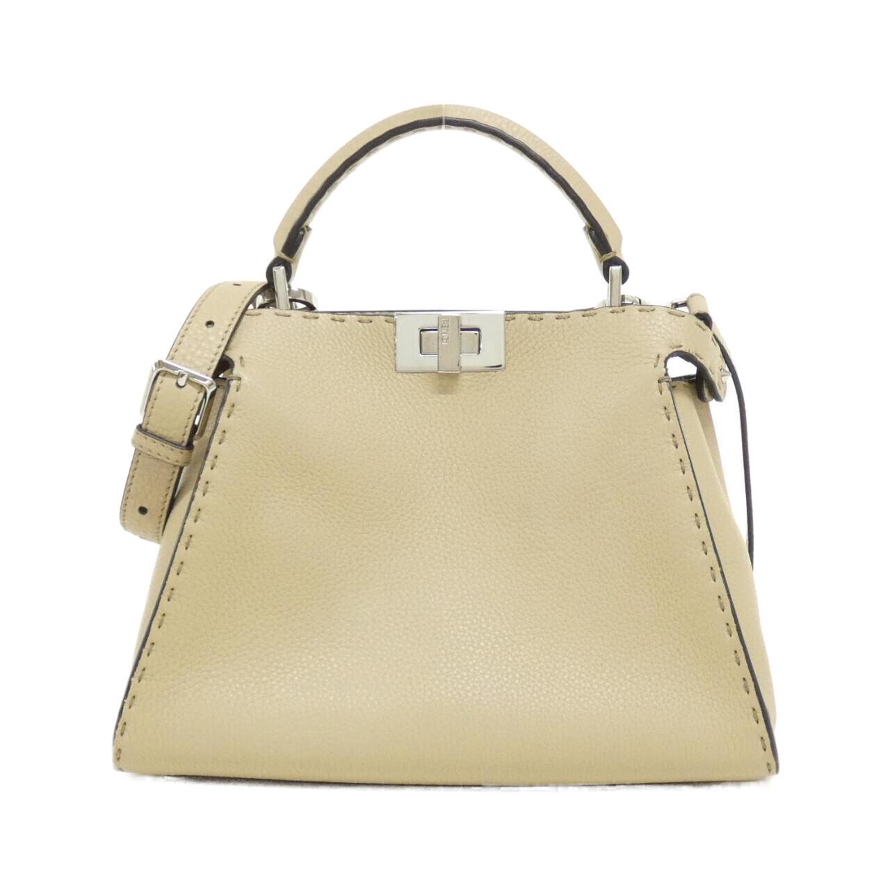 Fendi Selleria Peekaboo Essentially Calf Bag Travel Bag
