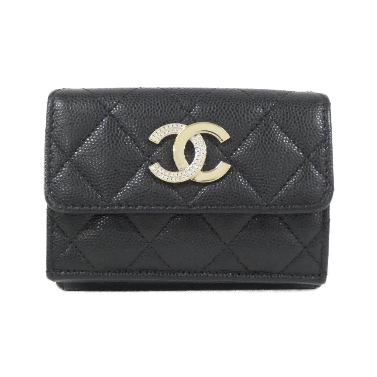 Chanel AP4173 Caviar Skin Wallet