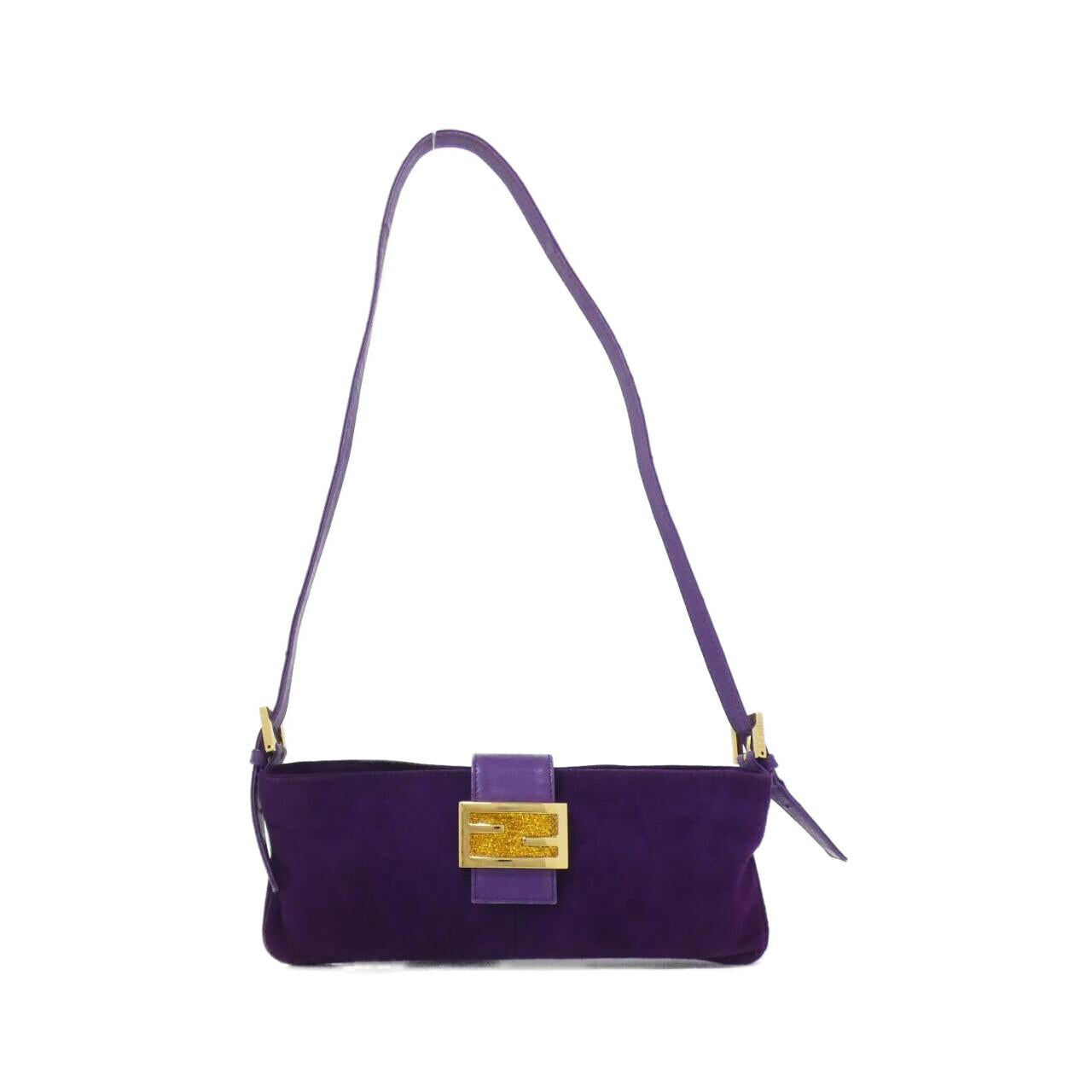 Fendi Shoulder Bag Suede