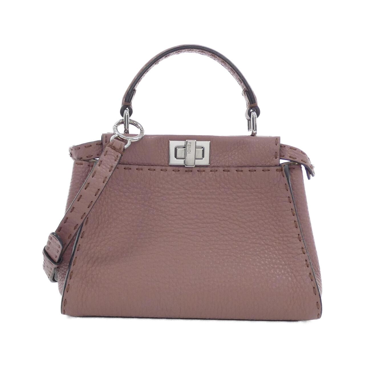 Fendi Peekaboo Calf Bag Mini Travel Bag