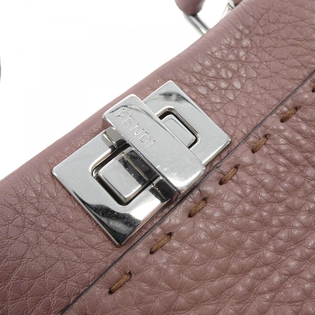 Fendi Peekaboo Calf Bag Mini Travel Bag