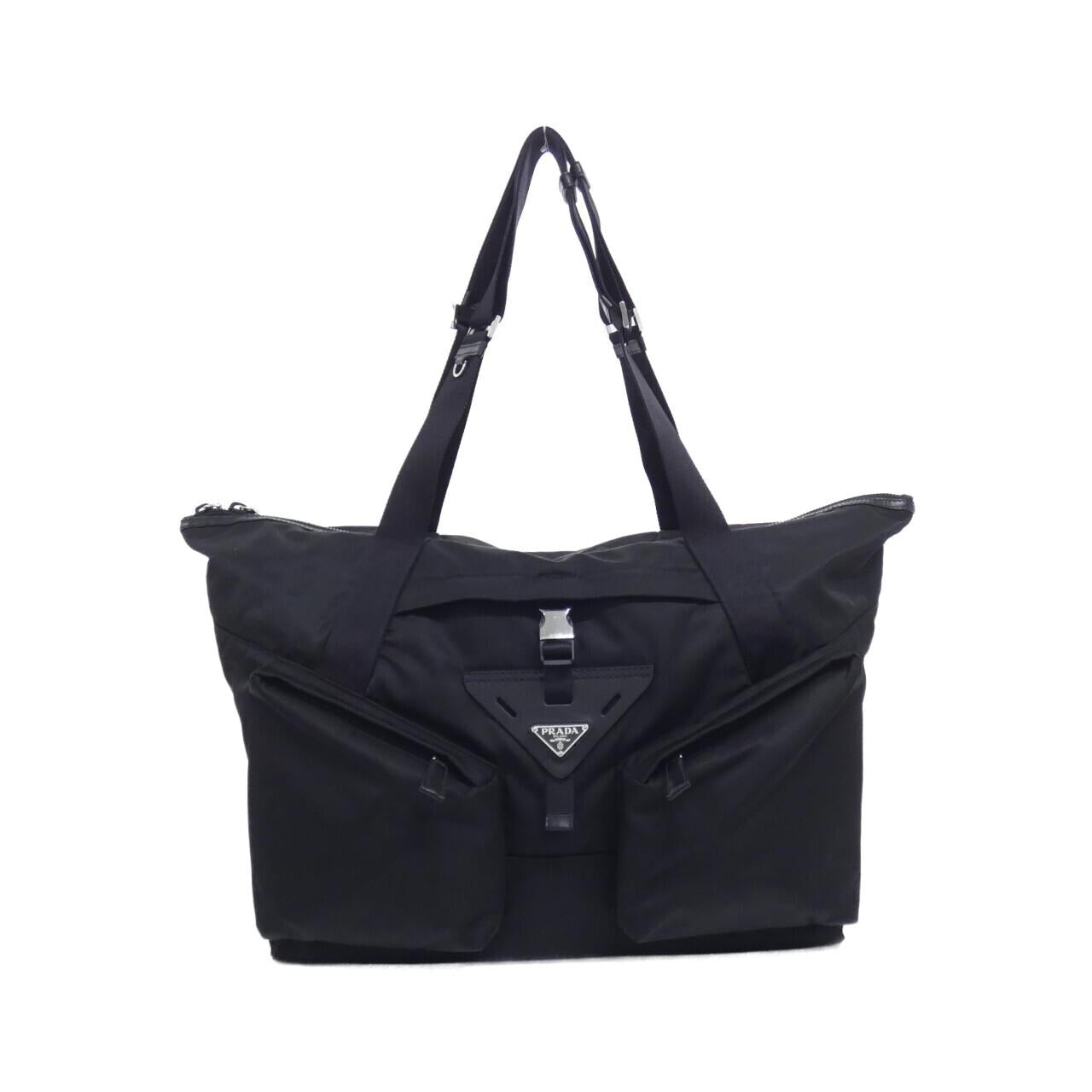 Prada 2Vc040 Tessuto Boston Bag Vitello Travel Bag