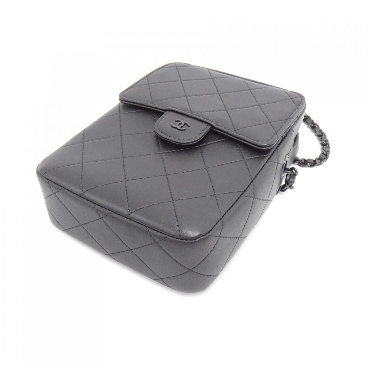 Chanel Calf Chain Clutch