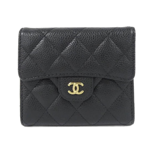 Chanel Timeless Classic Caviar Skin Wallet