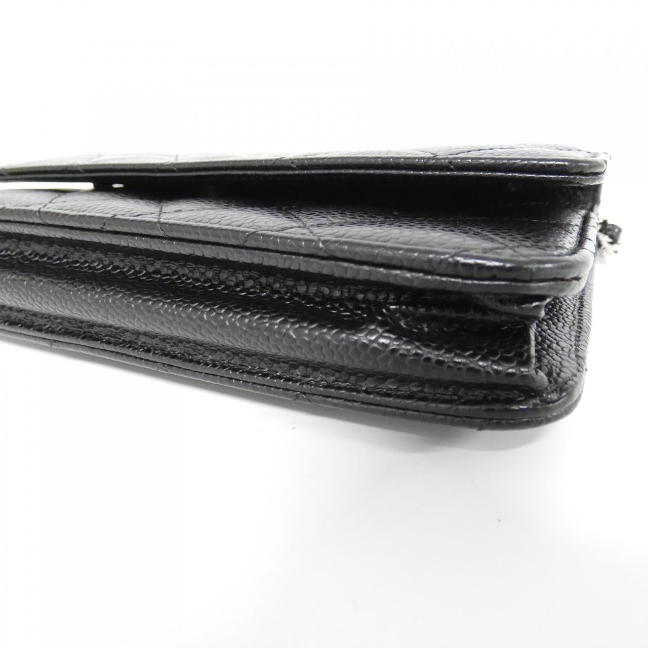 Chanel Timeless Classic Caviar Wallet on Chain