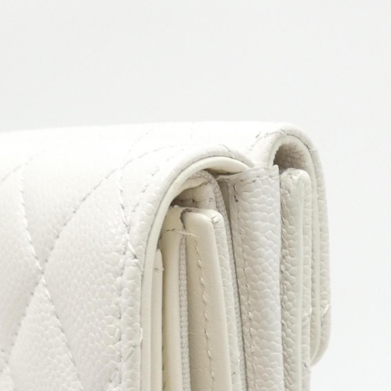 Chanel Timeless Classic Caviar Skin Wallet