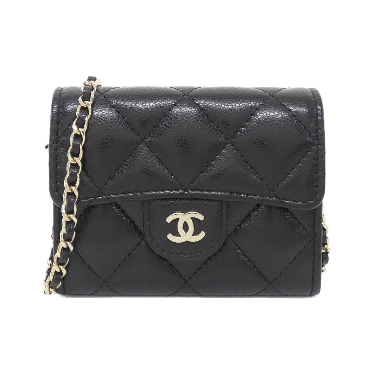 Chanel Timeless Classic Line Caviar Card Case Bag