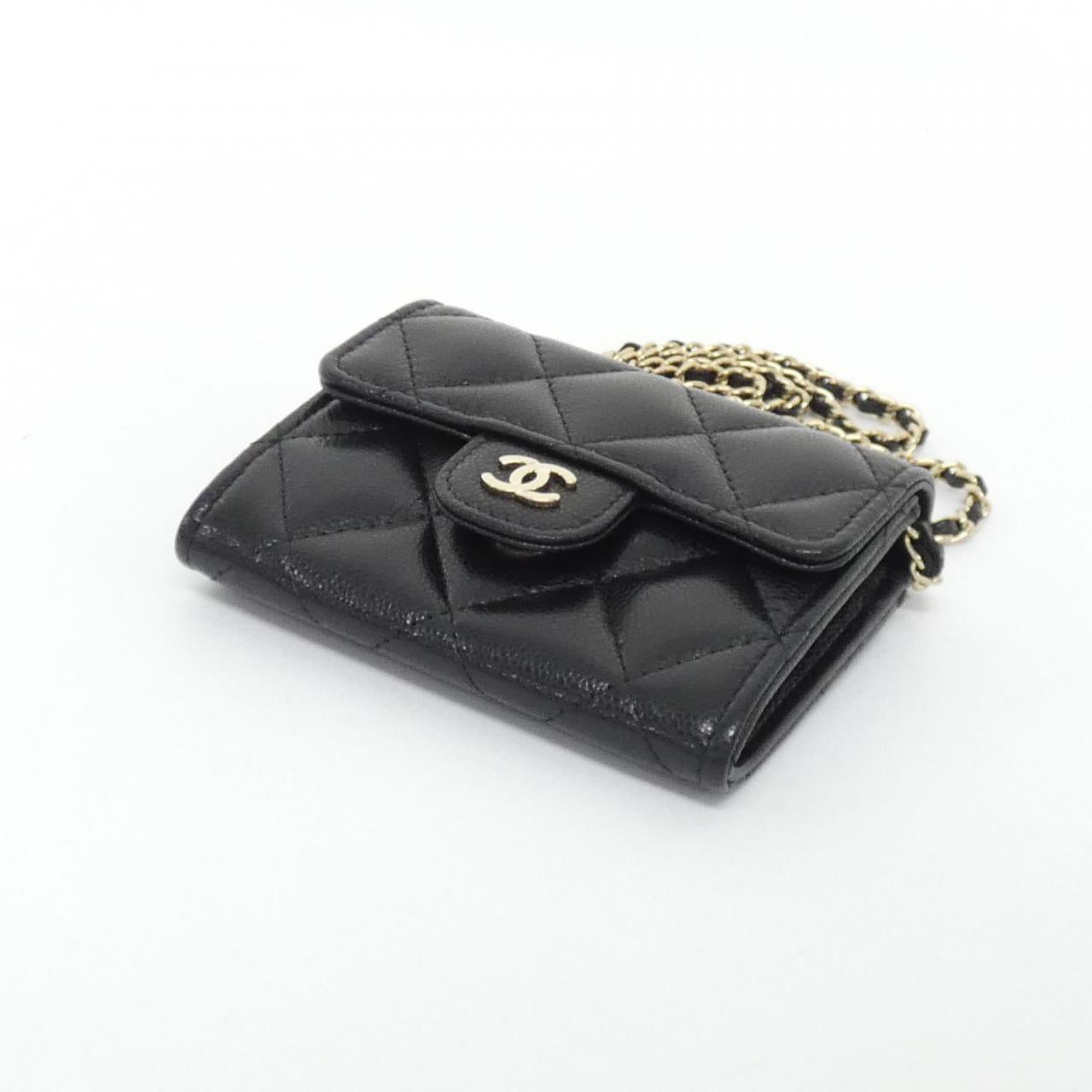 Chanel Timeless Classic Line Caviar Card Case Bag