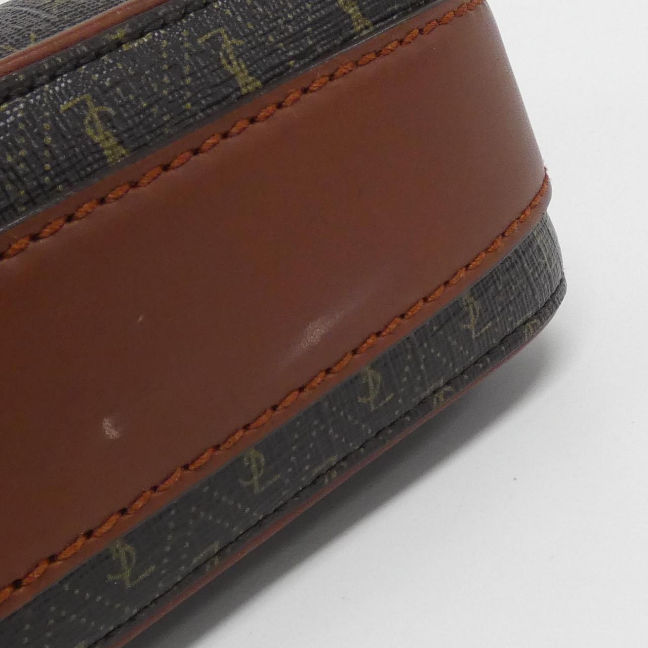 YSL Saint Laurent Le Coated Shoulder Bag Canvas Monogram