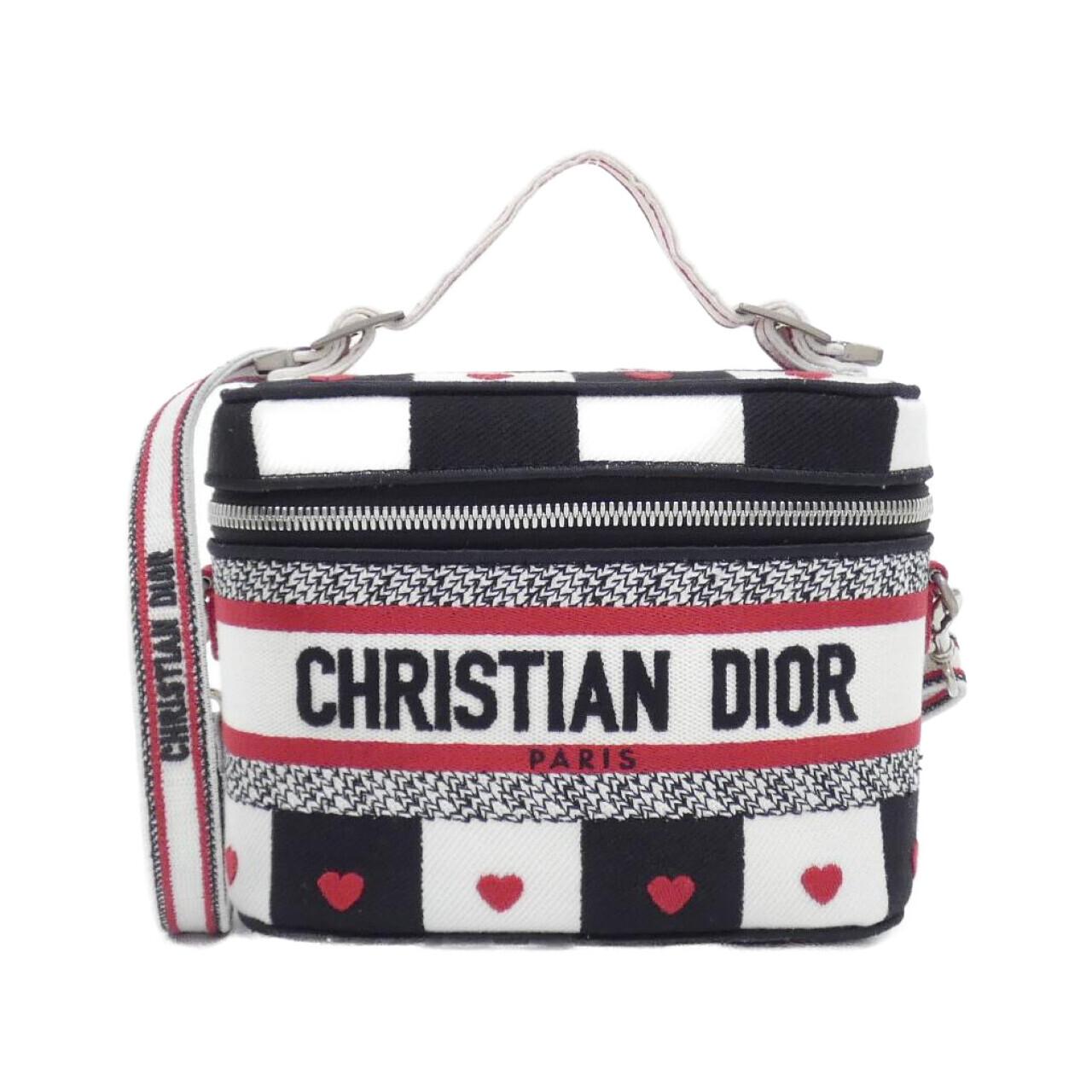 Dior Travel Vanity Case Bag Canvas Travel Bag