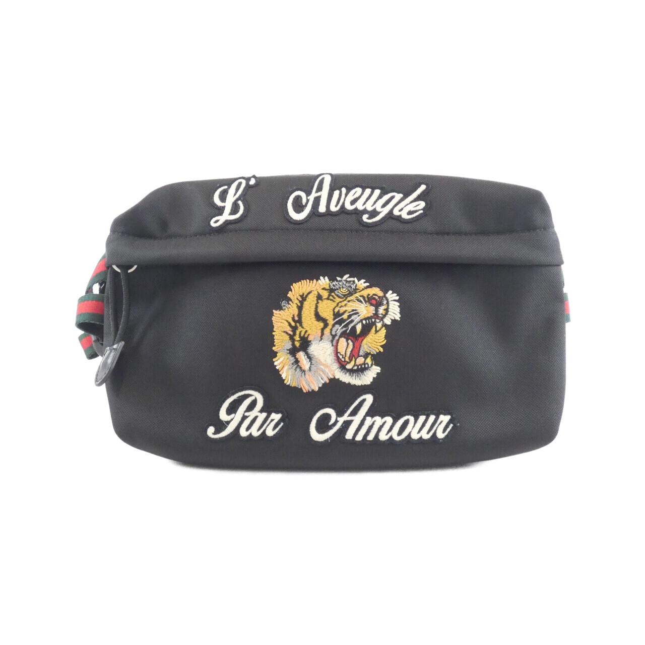 Gucci Techno Waist Bag Canvas Travel Bag