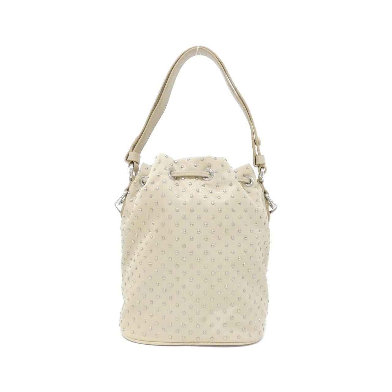Prada 1Be067 Vela Borchie Shoulder Bag