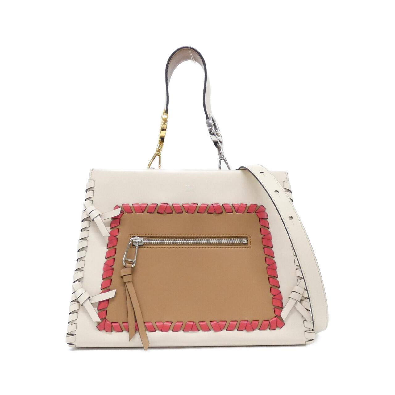 Fendi Runaway Calf 2Way Bag Small Travel Bag