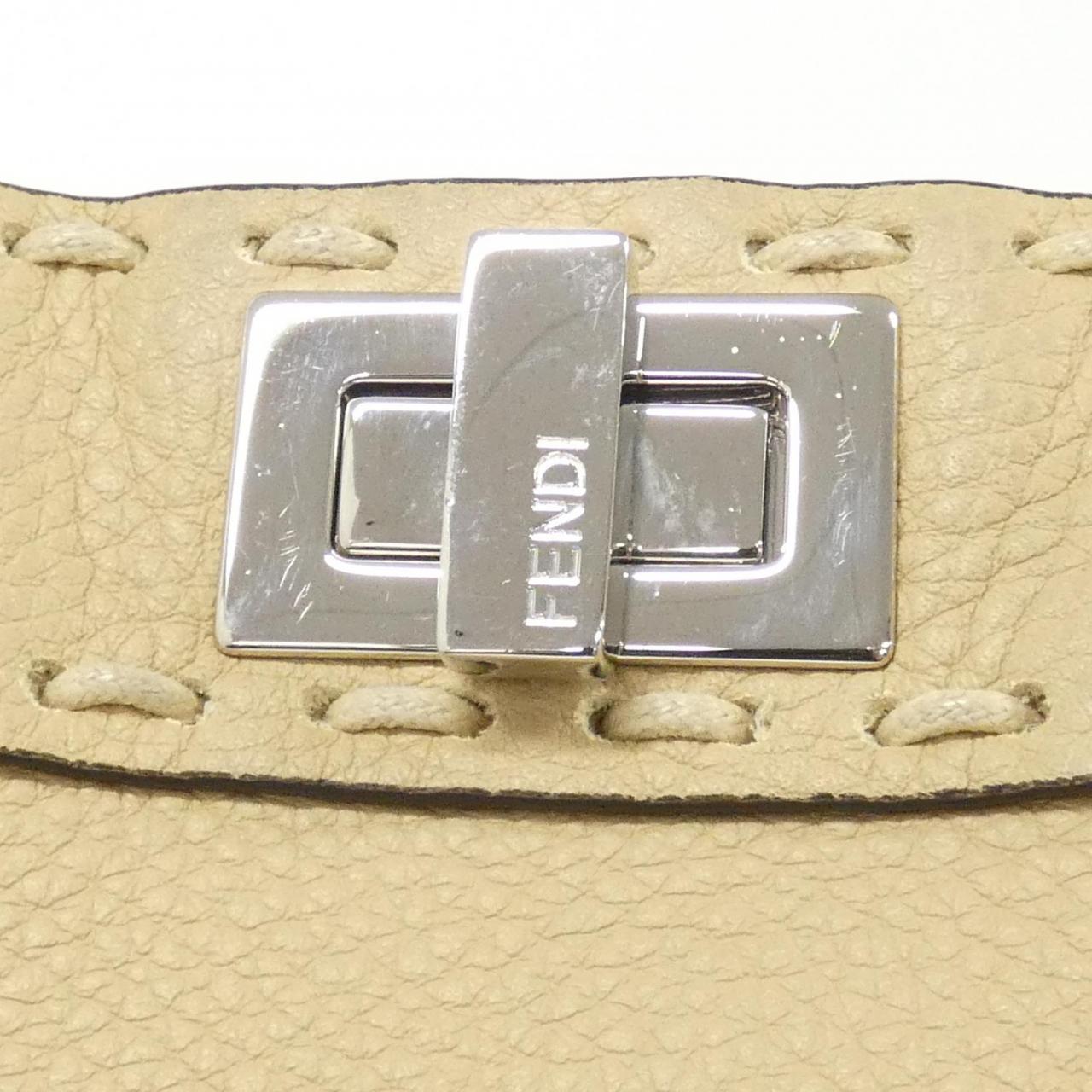 Fendi Selleria Peekaboo Calf Bag Mini Travel Bag Mini Calf Bag