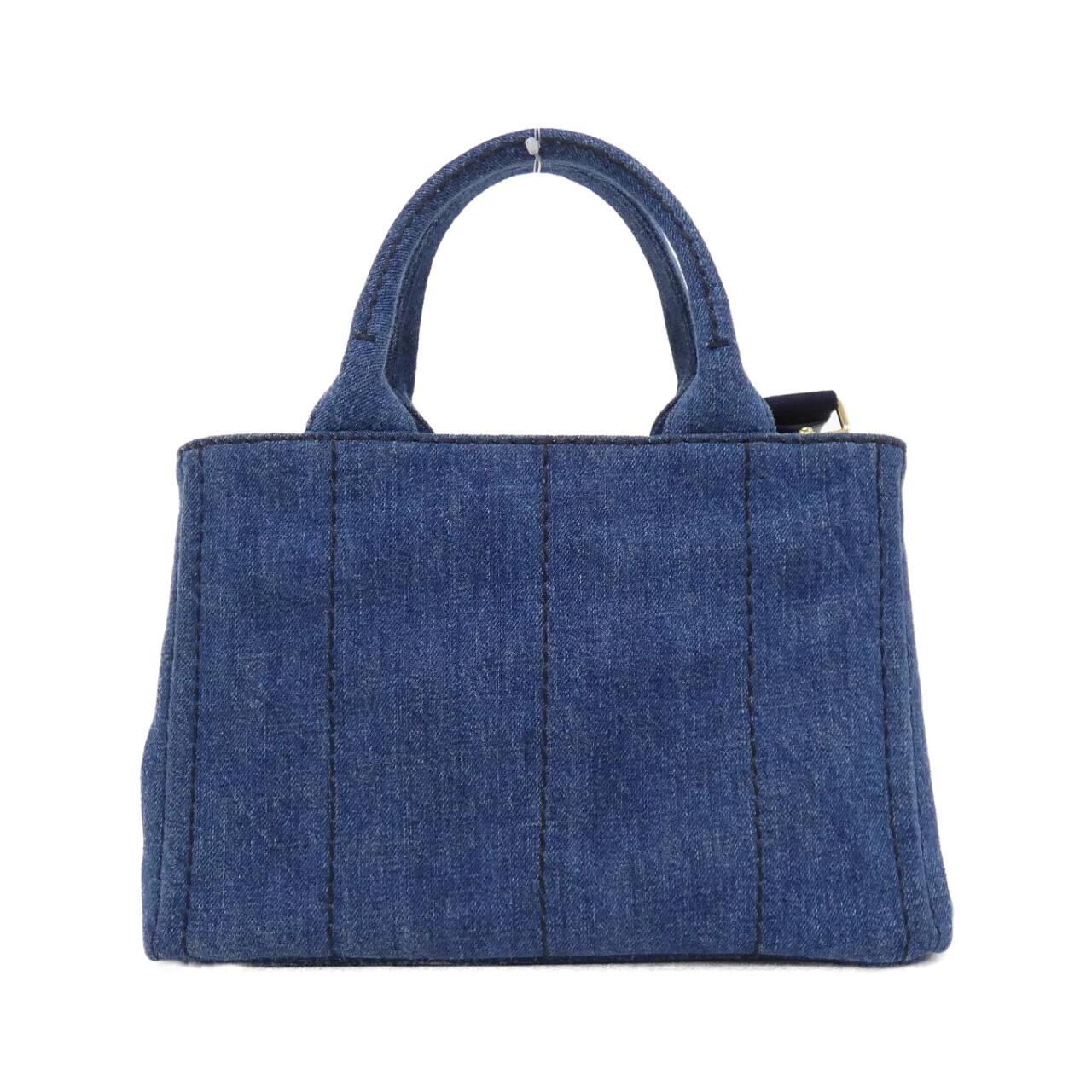 Prada 1Bg439 Bag Denim Travel Bag 1Bg439 Denim Bag