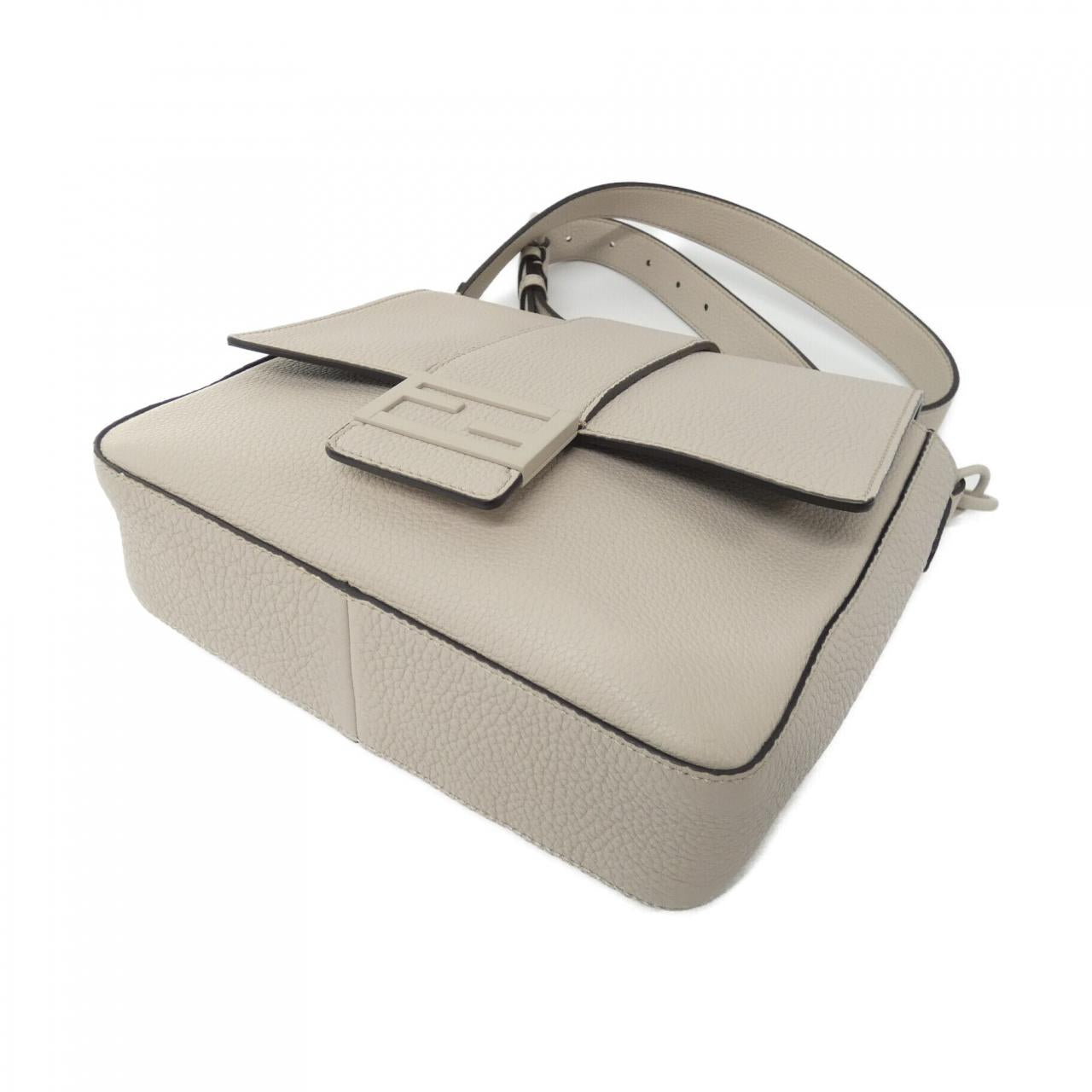 Fendi Baguette Messenger Shoulder Bag Leather