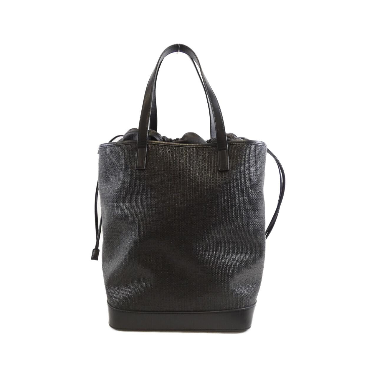 YSL Saint Laurent Teddy Rayon Calf Bag Raffia Travel Bag