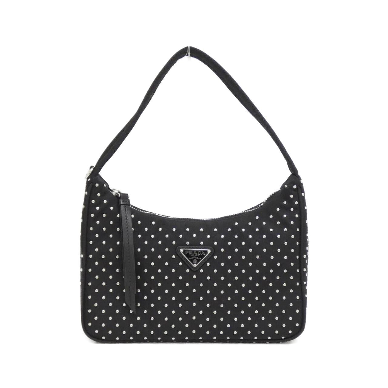 Prada 1Bc515 Vela Borchie Shoulder Bag
