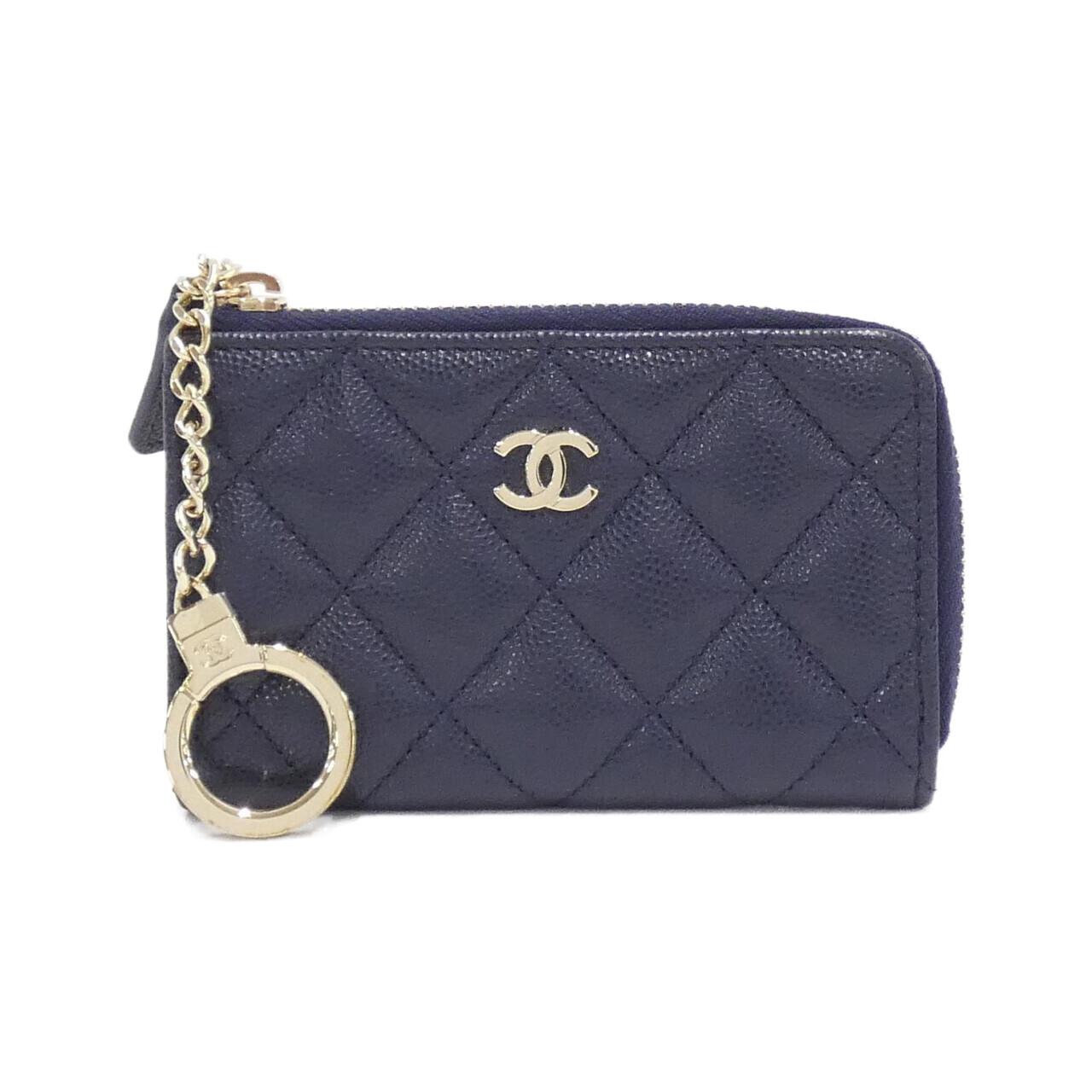 Chanel Timeless Classic Line Caviar Skin Coin Key Case Bag