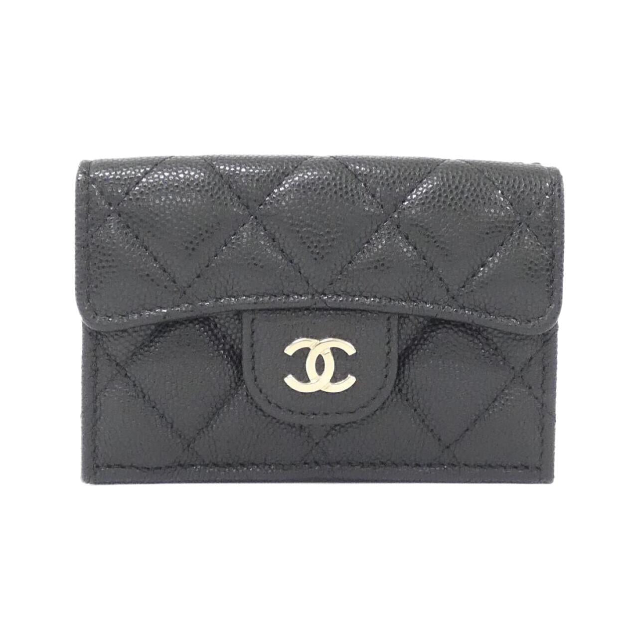 Chanel Timeless Classic Caviar Skin Wallet