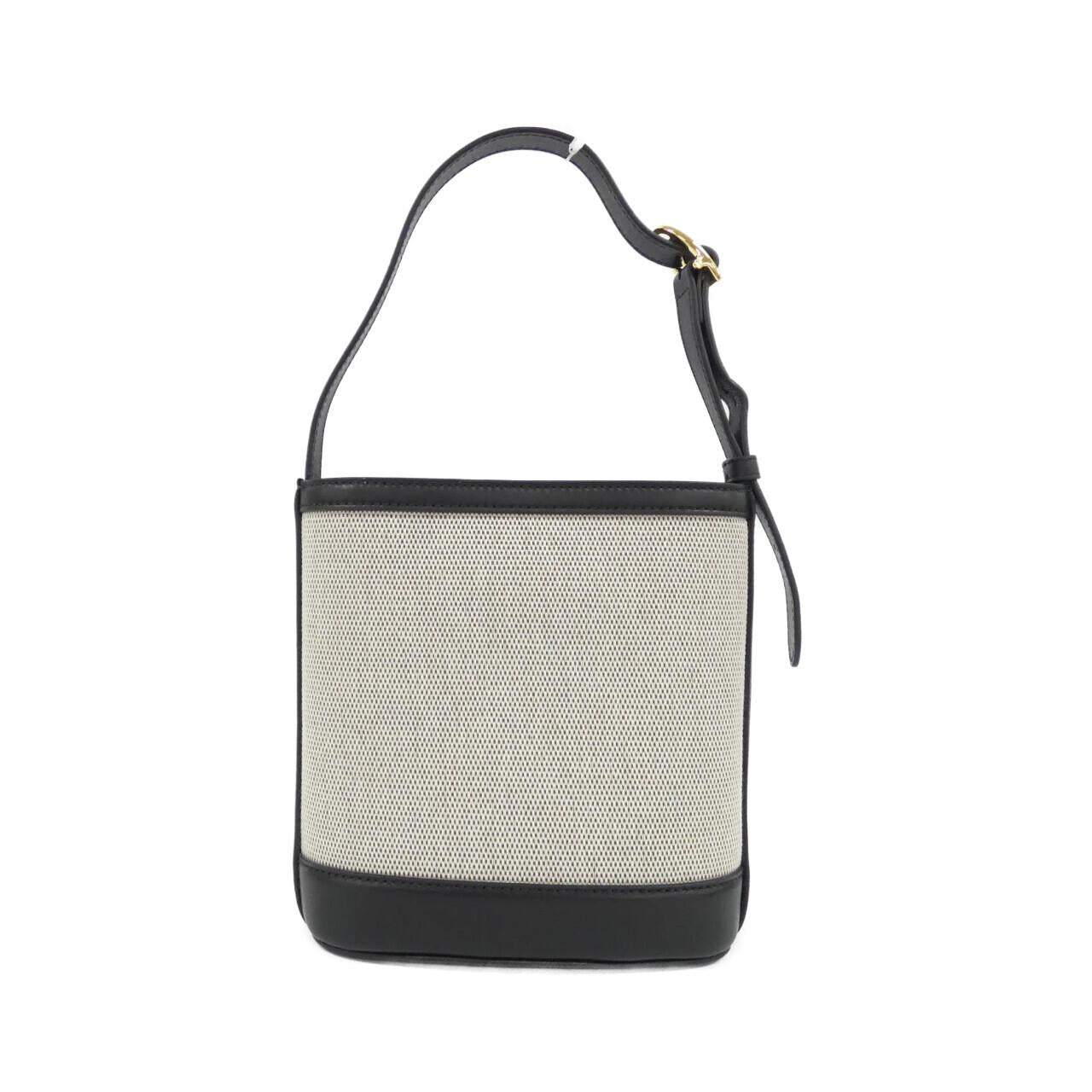 Gucci Shoulder Bag Leather Canvas 52