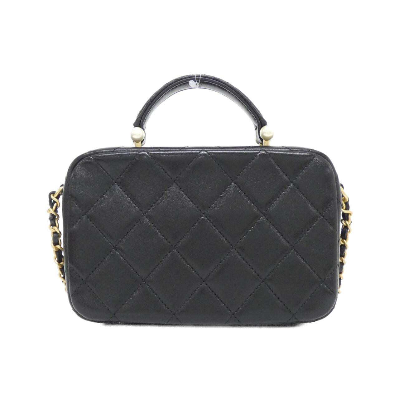 Chanel AS5409 Lambskin Faux Pearl Bag
