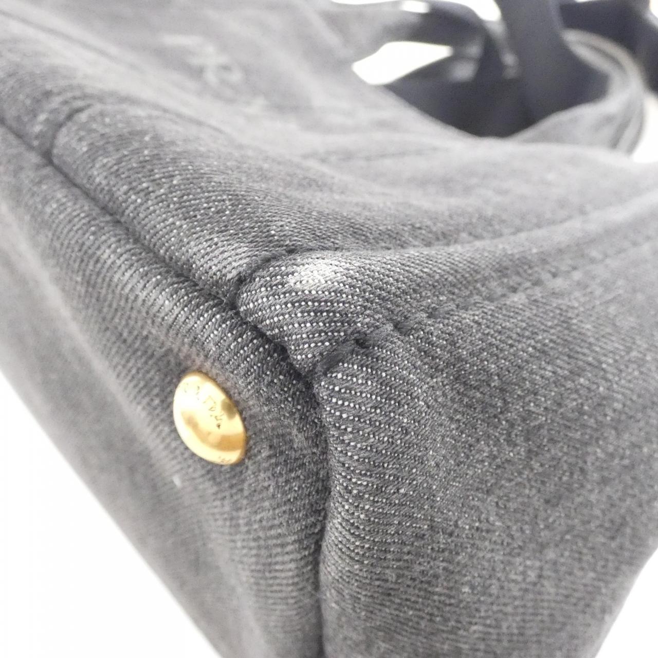 Prada 1Bg439 Bag Denim Travel Bag Denim Bag 1