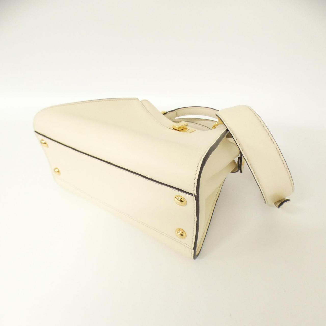 Fendi Peekaboo Bag Leather Small Travel Bag
