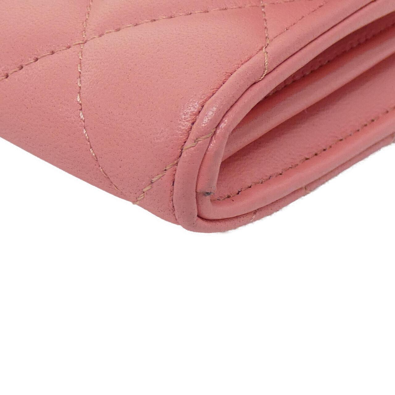Chanel Timeless Classic Line Lambskin Long Wallet