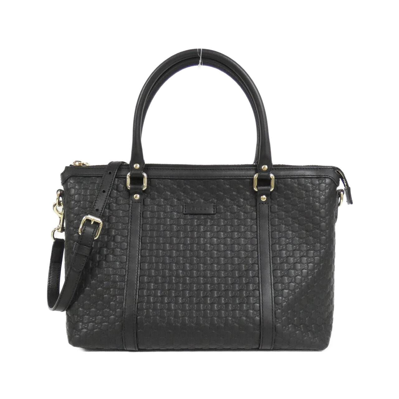 Gucci Microssima Shoulder Bag Leather Bag 2