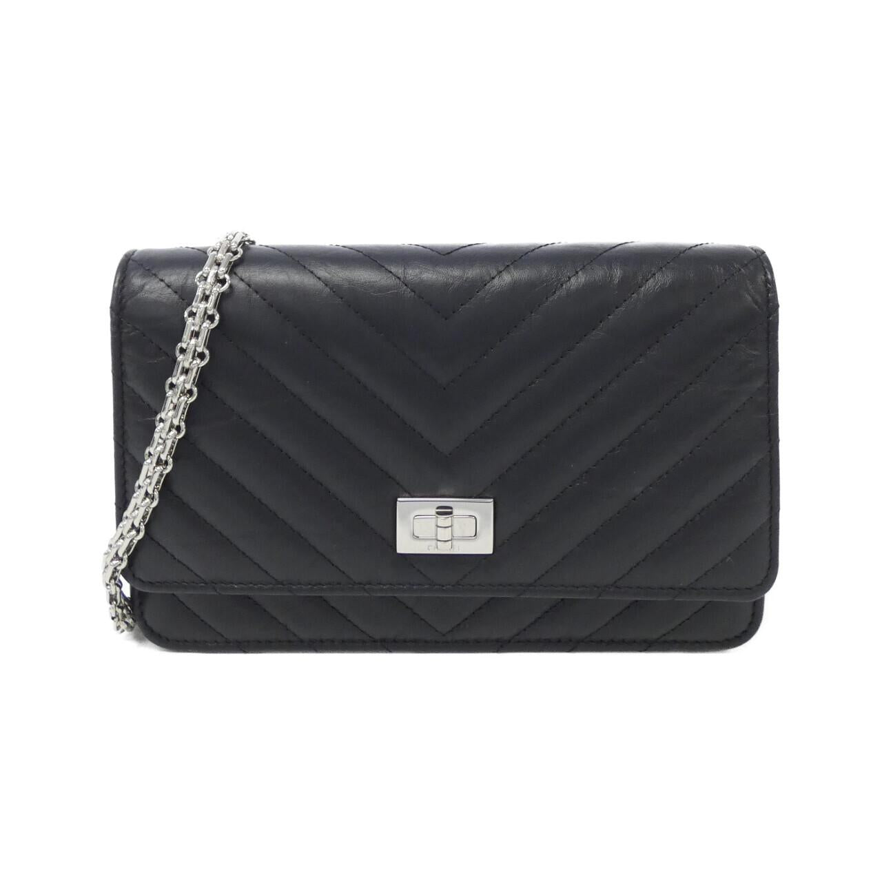 Chanel Chain Wallet Calfskin Wallet