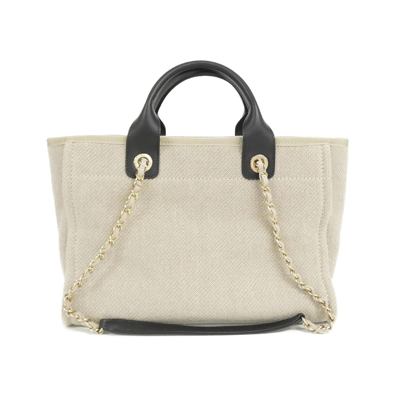 Chanel Deauville Line Mixed Fiber Bag