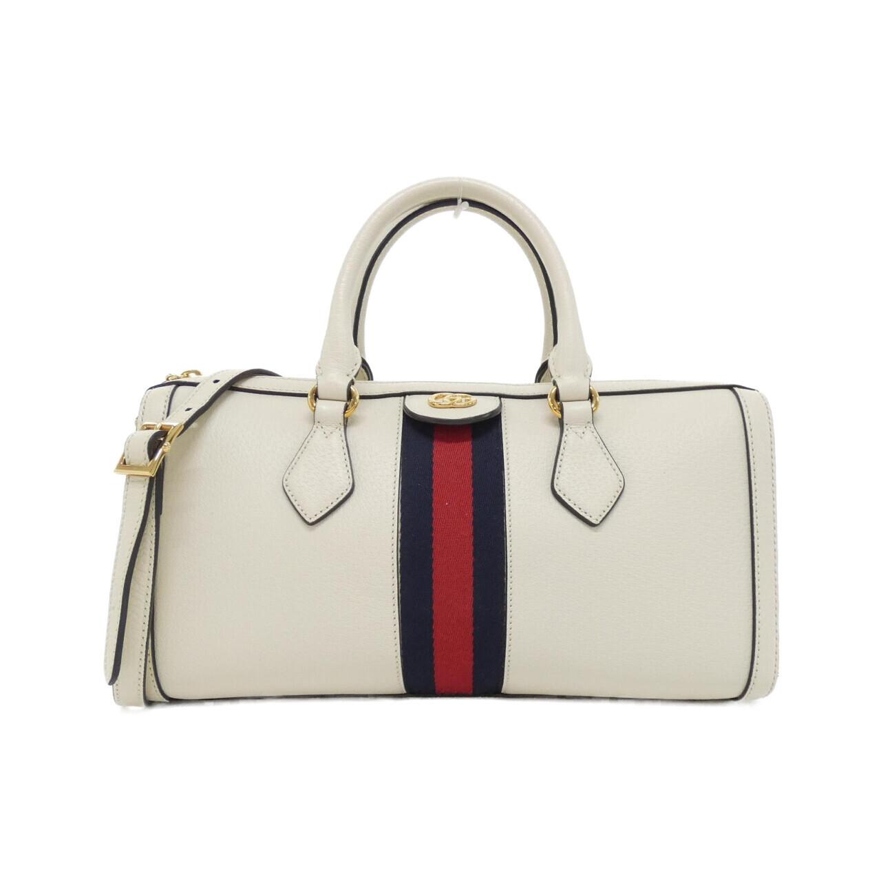 Gucci Ophidia Boston Bag Leather Travel Bag