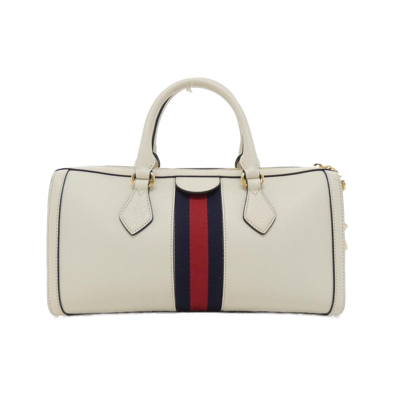 Gucci Ophidia Boston Bag Leather Travel Bag