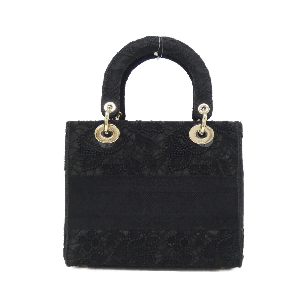 Dior Christian Lace Lady Lite Bag Canvas Travel Bag