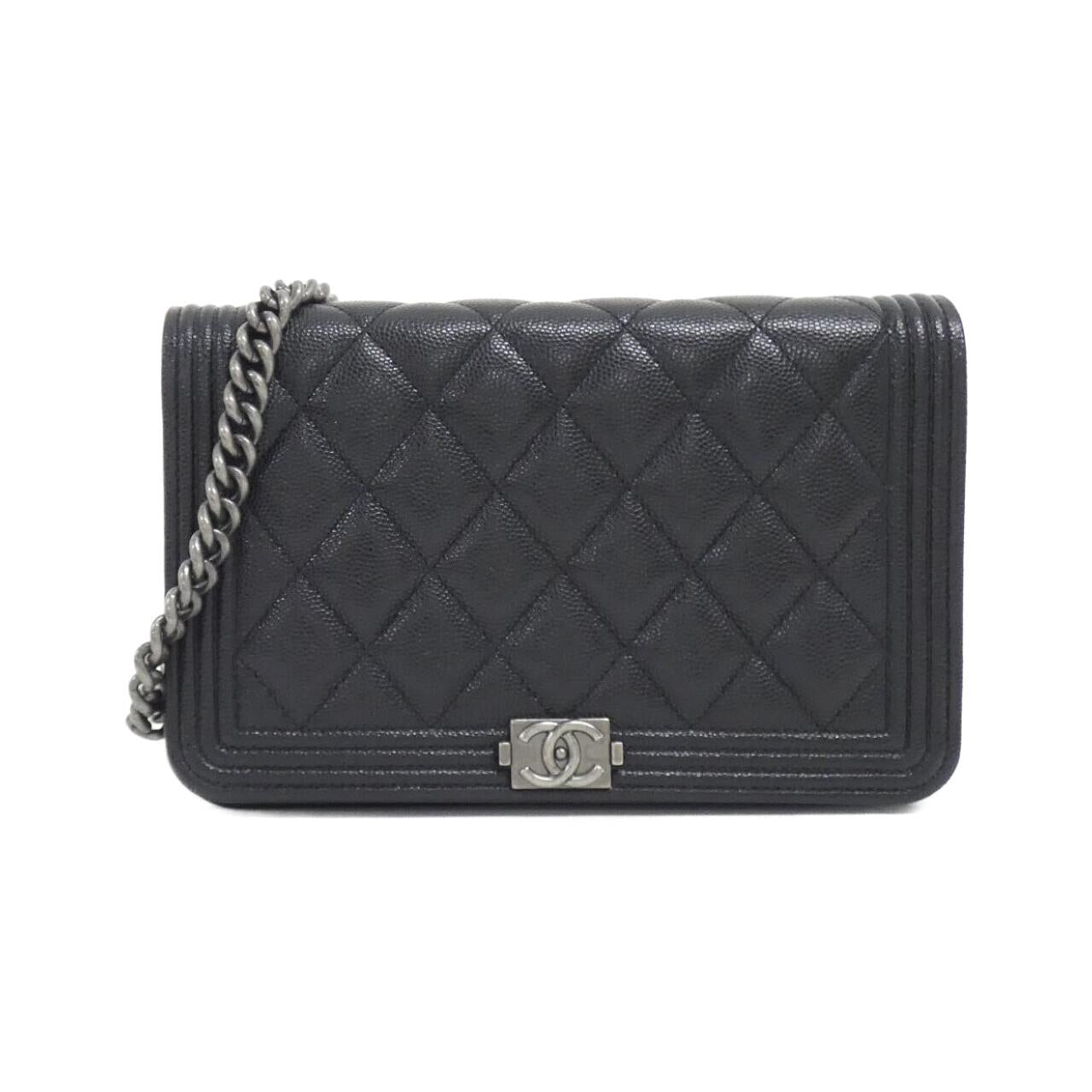 Chanel Boy Chanel AP1117 Caviar Skin Wallet