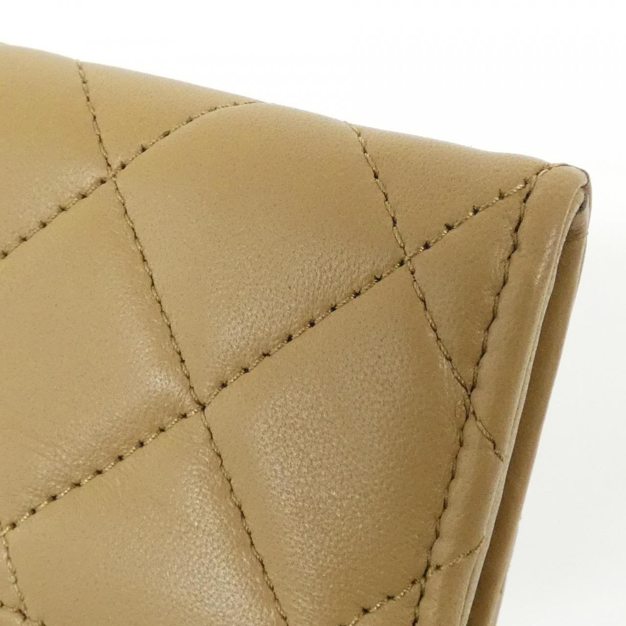 Chanel Timeless Classic Line Lambskin Card Case Bag