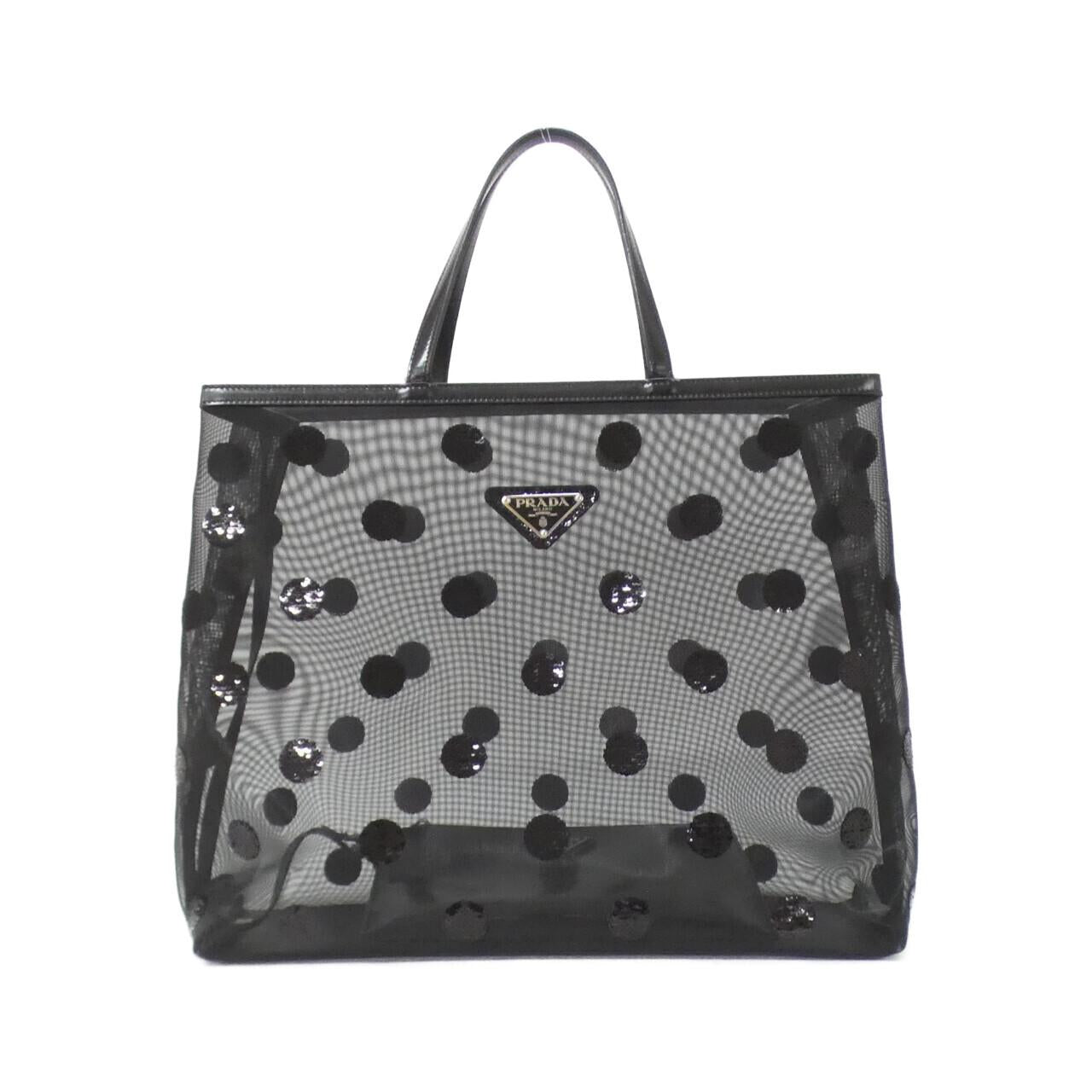 Prada 1Bg416 Rete Ricamo Poi Bag Travel Bag