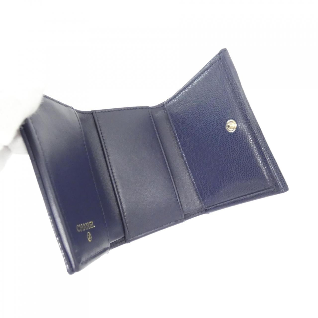 Chanel Timeless Classic Caviar Skin Wallet