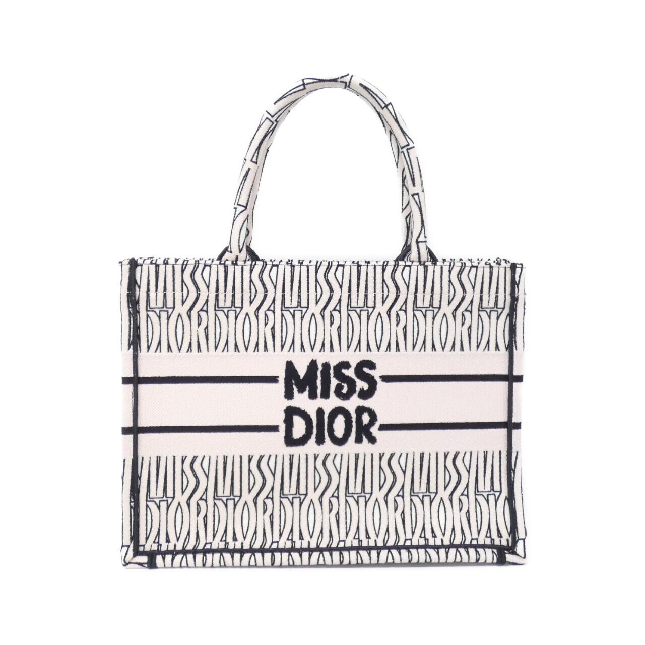 Dior Christian Miss Allover Tote Bag Canvas