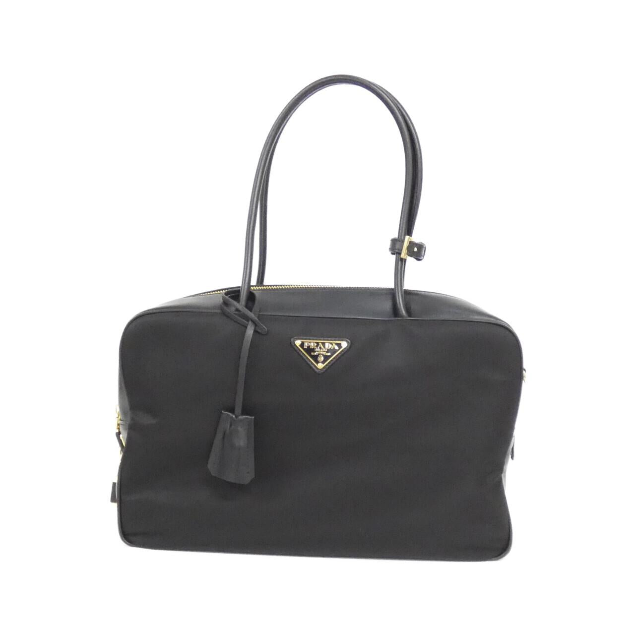 Prada 1Bb131 Tessuto Shoulder Bag Vitello