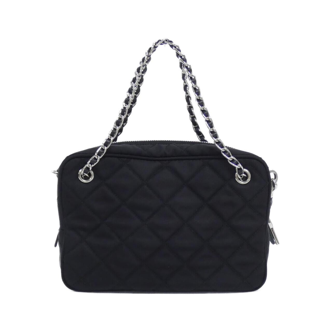Prada 1Bh910 Tessuto Impuntu Shoulder Bag