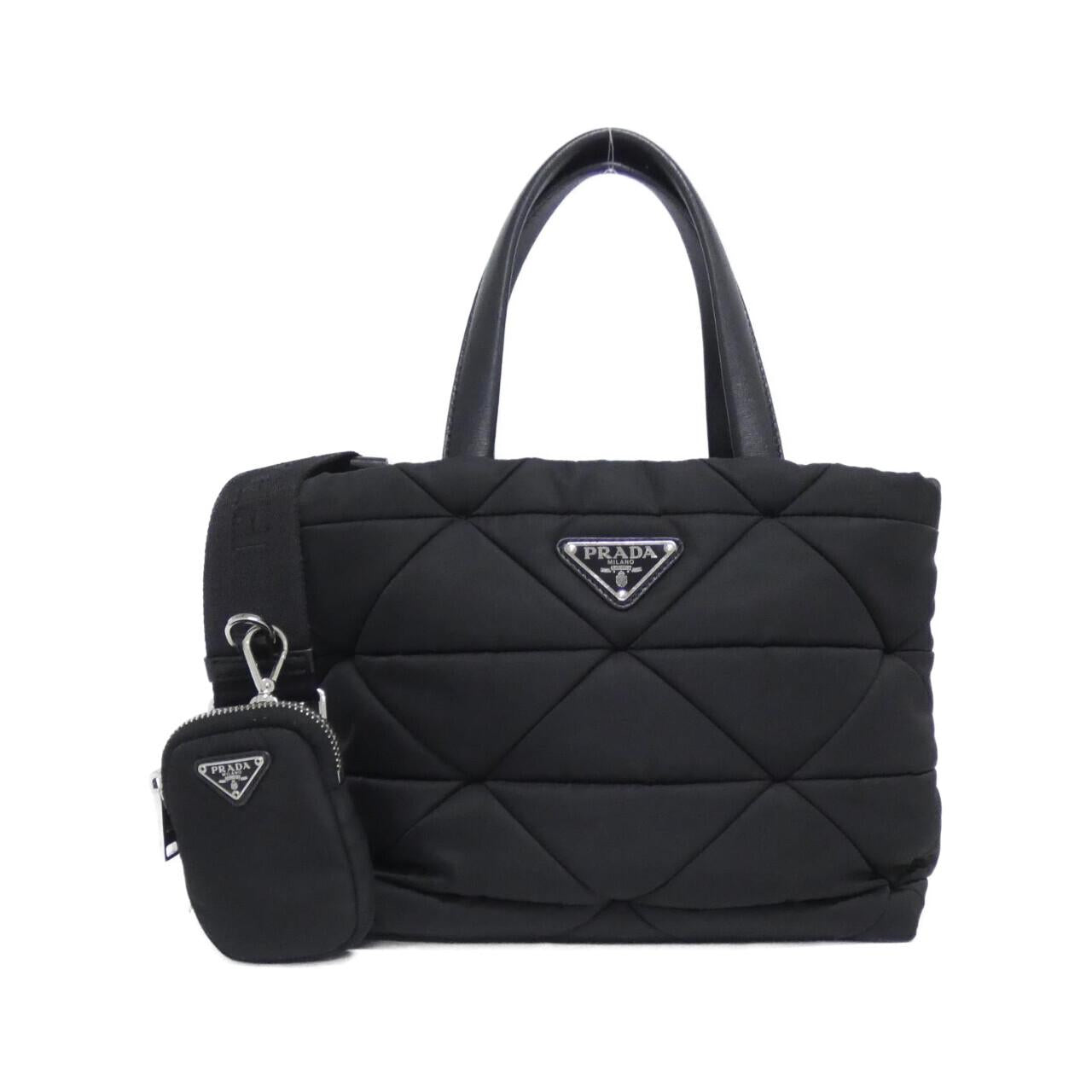 Prada 1Bg373 Tessuto Bag Quilted Travel Bag